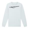 Sweat-shirt unisexe a col rond premium BIO Vignette