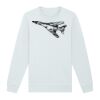 Sweat-shirt unisexe a col rond premium BIO Vignette