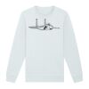 Sweat-shirt unisexe a col rond premium BIO Vignette