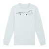 Sweat-shirt unisexe a col rond premium BIO Vignette