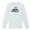 Sweat-shirt unisexe a col rond premium BIO Vignette
