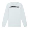 Sweat-shirt unisexe a col rond premium BIO Vignette