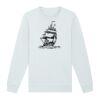 Sweat-shirt unisexe a col rond premium BIO Vignette