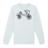 Sweat-shirt unisexe a col rond premium BIO Vignette