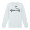 Sweat-shirt unisexe a col rond premium BIO Vignette