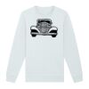 Sweat-shirt unisexe a col rond premium BIO Vignette