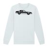 Sweat-shirt unisexe a col rond premium BIO Vignette