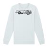 Sweat-shirt unisexe a col rond premium BIO Vignette