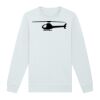 Sweat-shirt unisexe a col rond premium BIO Vignette