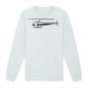 Sweat-shirt unisexe a col rond premium BIO Vignette