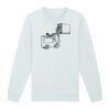 Sweat-shirt unisexe a col rond premium BIO Vignette
