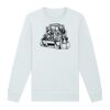Sweat-shirt unisexe a col rond premium BIO Vignette