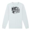 Sweat-shirt unisexe a col rond premium BIO Vignette
