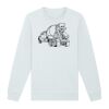 Sweat-shirt unisexe a col rond premium BIO Vignette