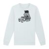 Sweat-shirt unisexe a col rond premium BIO Vignette