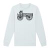 Sweat-shirt unisexe a col rond premium BIO Vignette
