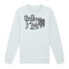 Sweat-shirt unisexe a col rond premium BIO Vignette