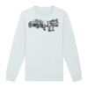 Sweat-shirt unisexe a col rond premium BIO Vignette