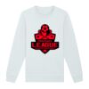 Sweat-shirt unisexe a col rond premium BIO Vignette