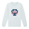 Sweat-shirt unisexe a col rond premium BIO Vignette