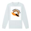 Sweat-shirt unisexe a col rond premium BIO Vignette