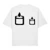 T-shirt lourd unisexe BIO Vignette